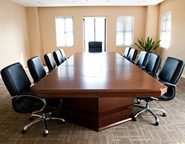 Conference Table Refinishing